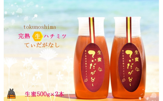 
1477徳之島産完熟“生”ハチミツ「てぃだがなし」（大）（500g×2本）( はちみつ ハニー 徳之島 お菓子 調味料 自然食品 スイーツ 生 100% パンケーキ ケーキ 奄美 鹿児島 )
