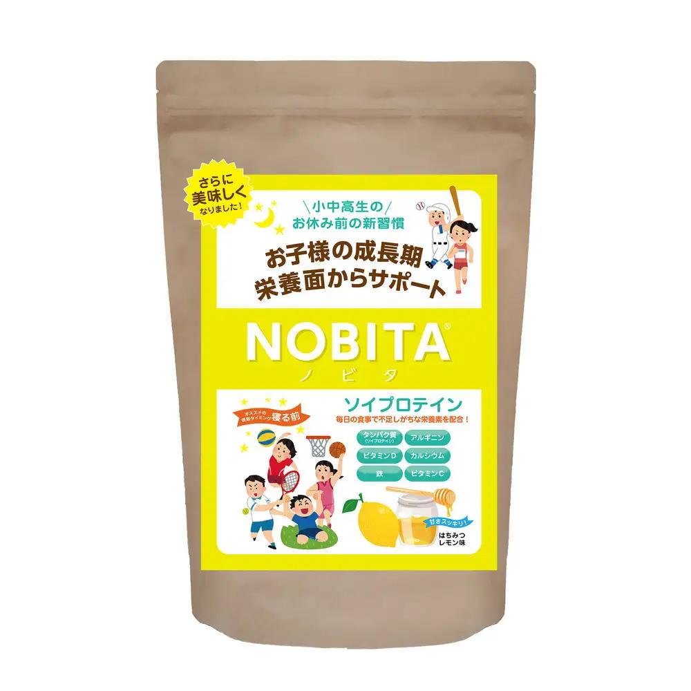 NOBITA(ノビタ)ソイプロテイン　はちみつレモン味 ／ 栄養素 飲みやすい 手軽 埼玉県