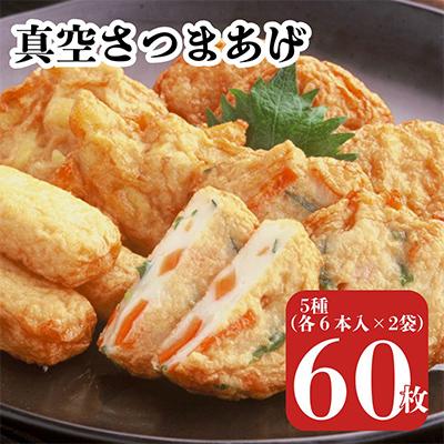 ふるさと納税 鹿屋市 本場鹿児島 真空さつまあげ詰合せ(60枚)17-1