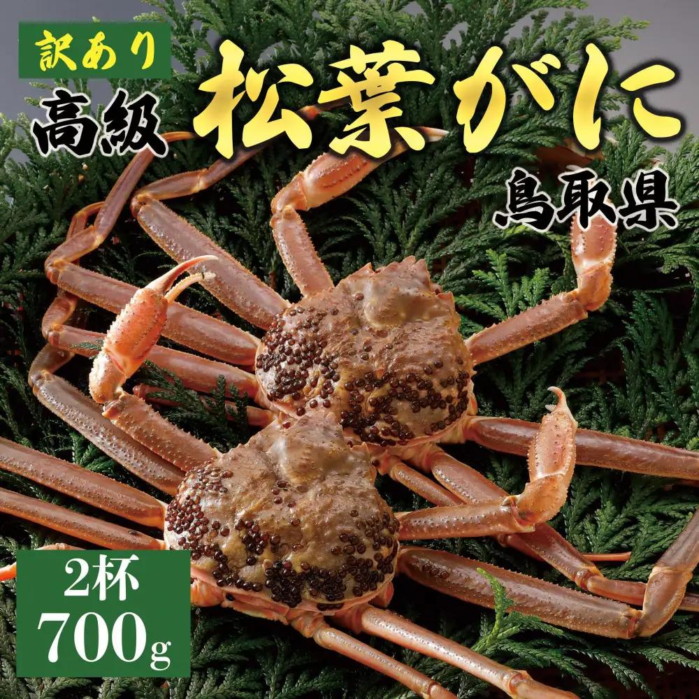 1051.【2027年1月～2027年3月発送】特撰 松葉がに （なま）【訳あり】700g超のサイズ 食べ応えあり 2杯 | カニ 松葉がに