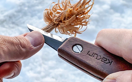 KAKURI 折込小刀 片刃 WK-1 アウトドアナイフ キャンプ用品 アウトドア用品 【037S035】