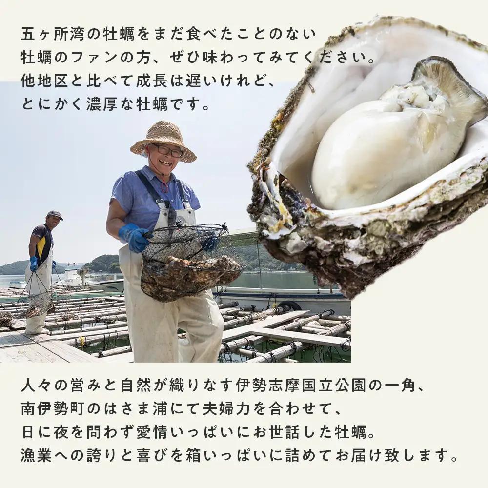 冷蔵牡蠣殻付き1.7kg 牡蠣[サイズおまかせ]