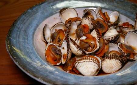 中海産赤貝（サルボウガイ）Ｌサイズ 900g【赤貝 中海産 貝 ぷりぷり 濃厚 料理 おつまみ 調理しやすい 養殖 おいしい おすすめ 送料無料 島根県 安来市】