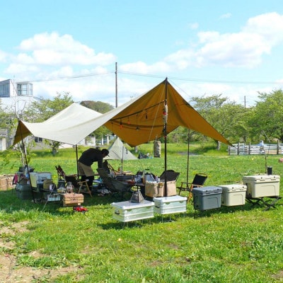 【農村でキャンプ】伊豆沼ラムサール広場キャンプ場 利用券【1645476】