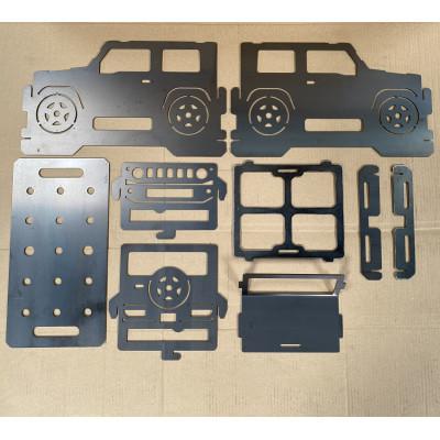 ふるさと納税 岐南町 組み立て式焚火台　TOMORU J-JBTO-(焚火台兼観賞用・素地) |  | 01