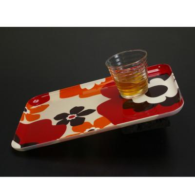 ふるさと納税 和歌山市 NRトレー M 33cm ウェーブ 2枚セット 電子レンジ対応で滑り止めが付いたおしゃれなトレー |  | 03