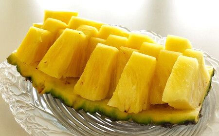 【贈答用：限定100セット】TADAO GOLD【ゴールドバレル】（2玉） ゴールドバレル タダオゴールド ただおごーるど 希少 最高級 沖縄県 東村 パインアップル 贈答用 贈り物 パイン 入手困難