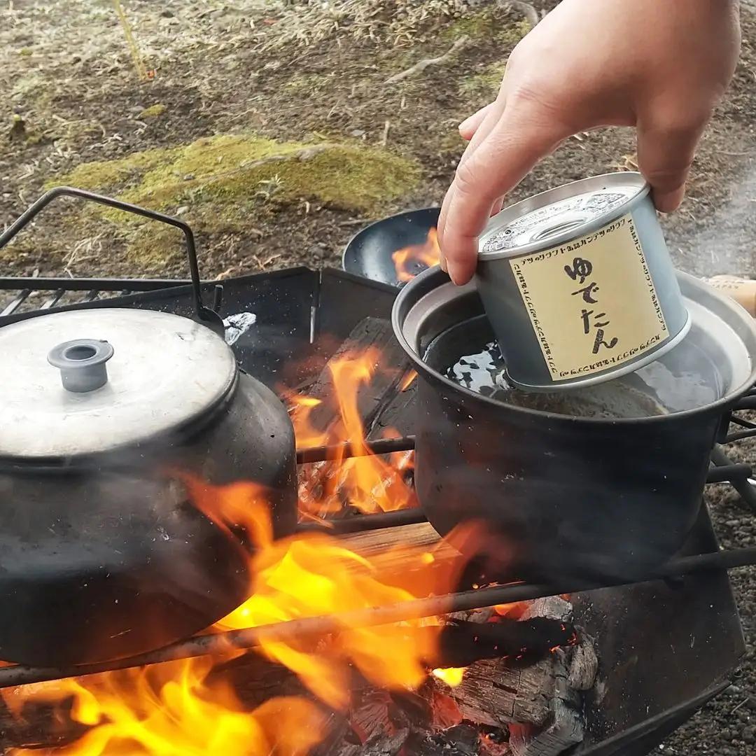 [酒場カンテツ] ゆでたん クラフト缶詰 2缶セット【011S061】