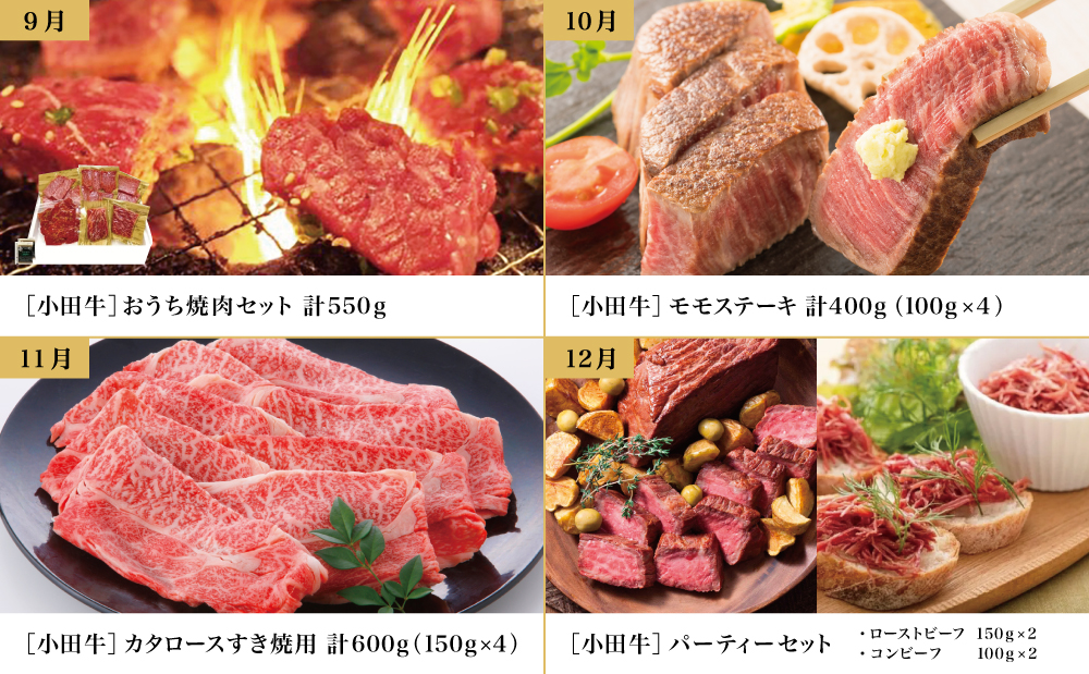 【全12回】プレミアムブランド「小田牛」定期便［～雅～］ 鹿児島県産 黒毛和牛 ステーキ すき焼き 焼肉 焼き肉 BBQ ハンバーグ 餃子 ぎょうざ 焼売 しゅうまい レトルト カレー パスタソース 