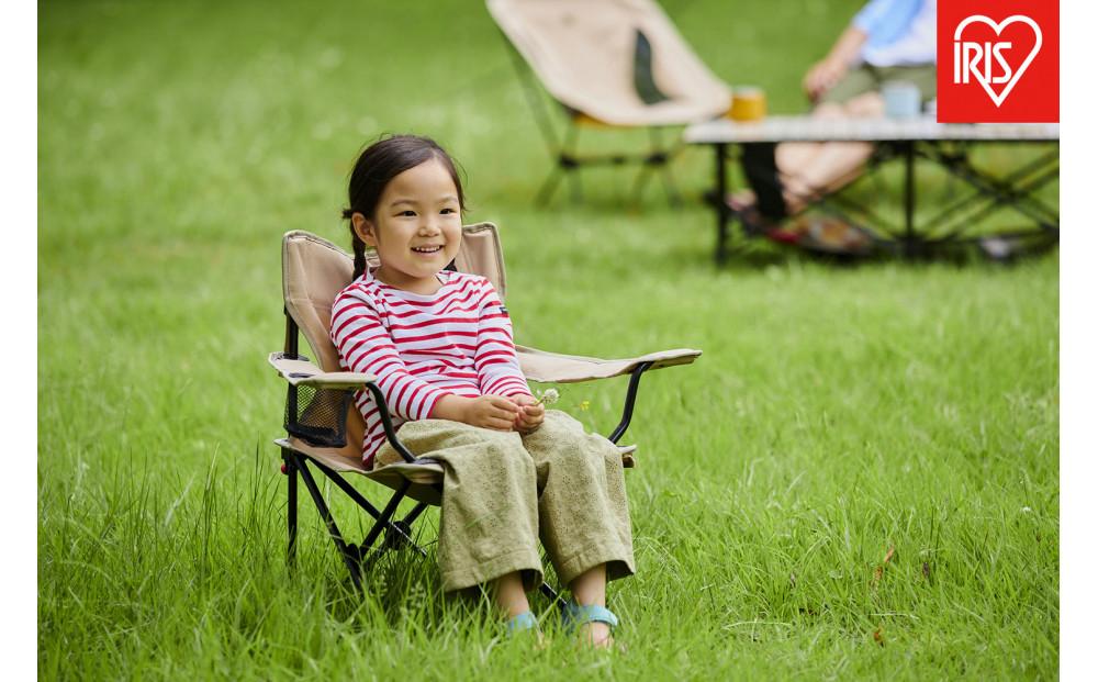 キャンプチェア　ハイタイプミニ　CCM-HIGH　ベージュ