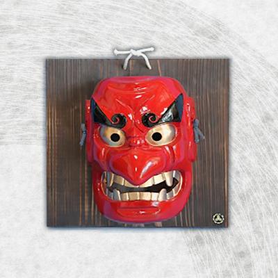 ふるさと納税 高千穂町 高千穂神楽面(手力雄命・塗り) |  | 03