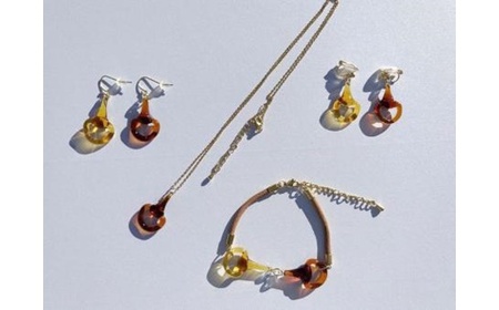 ハーフビットアクセサリーセット べっ甲 | 南相馬市 アクセサリー