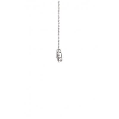 ふるさと納税 甲府市 ダンシングストーンダイヤペンダント(ネックレス)K10WG・0.05ct[D10-0020] |  | 02
