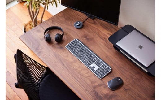 【幅180cm 奥行80cm 厚み3cm】【ウォールナット】【配線トレー付】電動昇降デスク 無垢材 パソコンデスク WAAKstandingPro