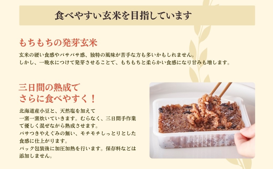 酵素玄米 パックご飯 12個 (3個×4セット) 熟成3日 発芽玄米 コシヒカリ
