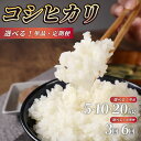 【ふるさと納税】 令和6年産 新潟県産コシヒカリ 選べる 5kg 10kg 20kg 定期便 5kg 3回 6回 10kg 3回 6回 特別栽培米 コシヒカリ 3か月 6ヶ月 新潟県 新発田市 米 コシヒカリ コンテスト 入賞 玄米 年内配送 川瀬農園 新潟 新発田