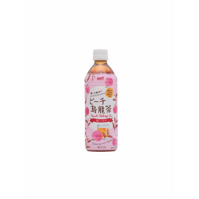 【ふるさと納税】サーフ　ピーチ烏龍茶　500ml×24本【1656656】