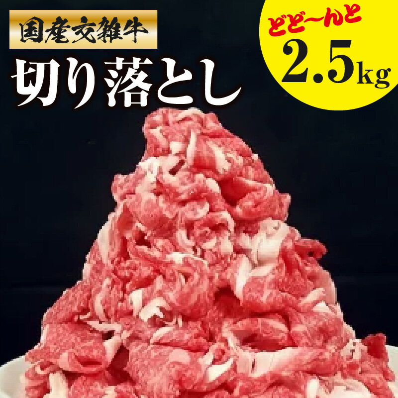 【ふるさと納税】牛肉 牛切り落とし 約500g×5 総重量2.5kg [ 讃岐牛 すき焼き しゃぶしゃぶ 焼肉 ランキング ブランド牛 小間 牛肉 お肉 国産 一押し 送料無料 牛肉 切り落とし 交雑牛 三豊市 30000 30,000円 代 32000 返礼品 人気 セット サヌキ畜産フーズ ]