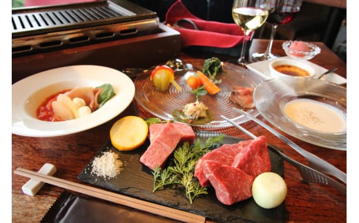 W103　焼肉トラットリア西山　お食事券