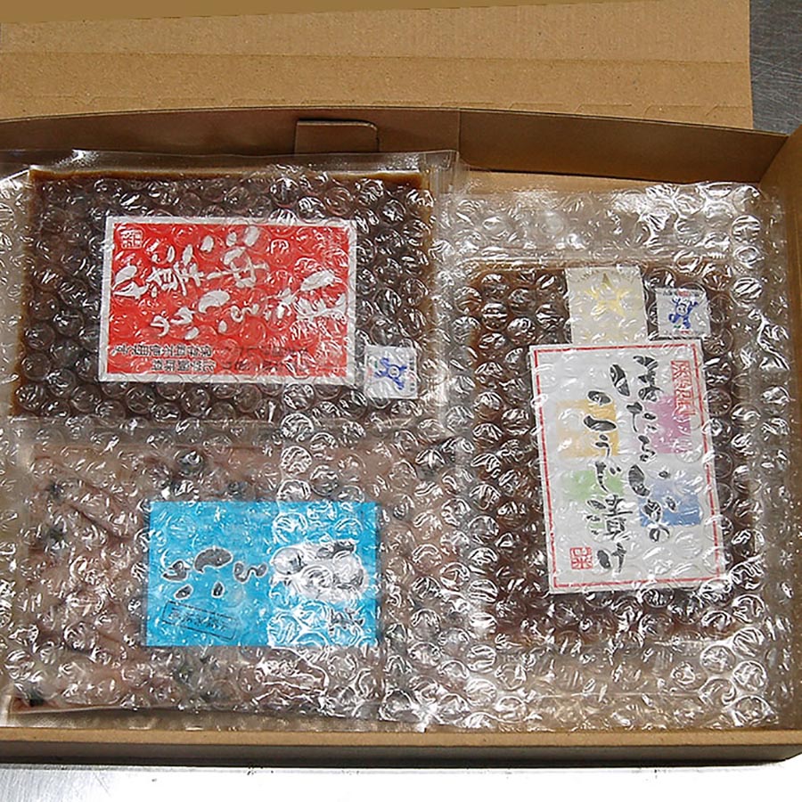 旬凍結ホタルイカ3種セット
