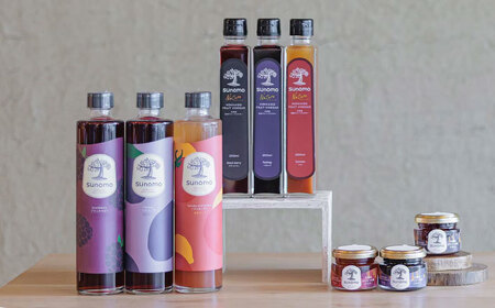 飲むお酢 発酵ビネガー SUNOMO ナチュール ハスカップ 原液タイプ 500ml×1本【晴耕雨読】[AXCI004]