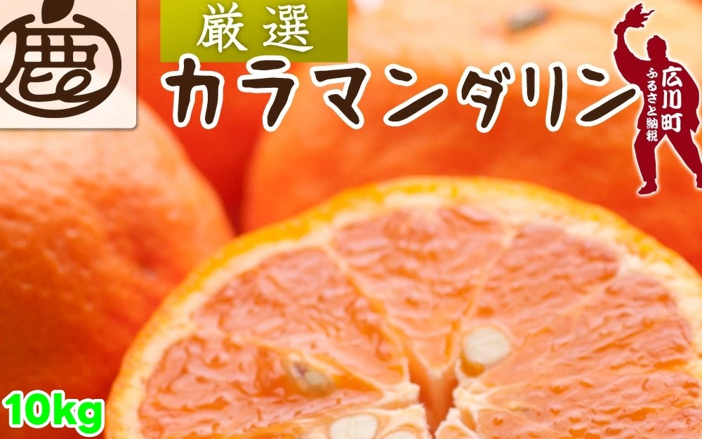 
            カラマンダリン 10kg+250g（痛み補償分） 厳選 / カラ カラオレンジ カラみかん 南津海 なつみ 高級 和歌山 有田 柑橘 晩柑 ※4月上旬～5月順次発送 ※北海道・沖縄・離島への配送不可 【ikd015-p-10】
          