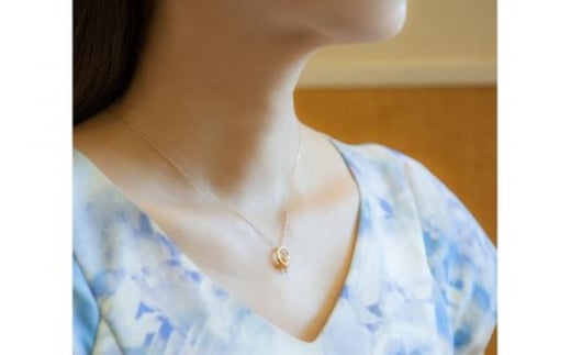 Calla K10 ダイヤモンド パールネックレス レディース ジュエリー アクセサリー  ねっくれす ダイヤ だいや ペンダント イエローゴールド  パール シンプル 一点もの おしゃれ かわいい 