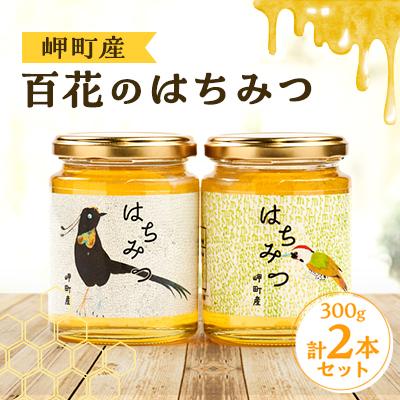 ふるさと納税 岬町 岬町産　百花のはちみつ　300g×2本セット