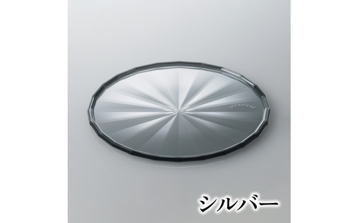 コースター ornament Coaster【シルバー】 2枚組×3