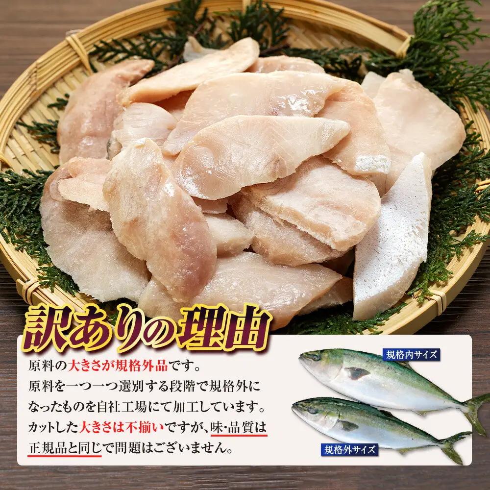 【訳あり】ブリ切り落とし約2kg南予ビージョイ訳あり|D021-150008