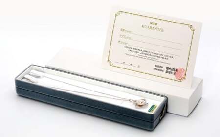 あこや真珠 (8.5－9mm珠) デザインペンダント シルバー ／ ジュエリー アクセサリー パール 長崎県 長崎市