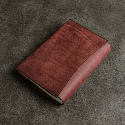 【ふるさと納税】【文庫サイズ】本革ブックカバー/イタリアンレザー「プエブロ」(タバコ(茶))【1500223】