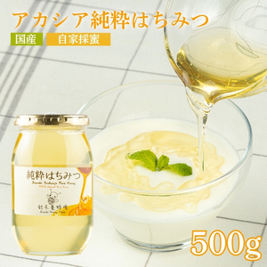 No.0079アカシア純粋はちみつ500ｇ