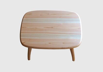 【kids table】　共に年を重ねていく家具　丸みを帯びたキッズテーブル