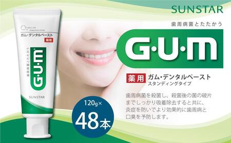 GUM デンタルペースト(ST) 120g×48本 大阪府高槻市/サンスター[AOAD011] 歯みがき ハミガキ 歯磨き粉 歯みがき ハミガキ 歯磨き粉 歯みがき ハミガキ 歯磨き粉 歯みがき ハミガキ 歯磨き粉