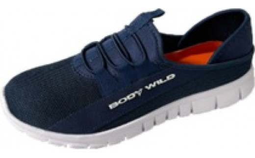 紳士用　2WAY 　キックバックサンダル BMH1538　（ネイビー／L）