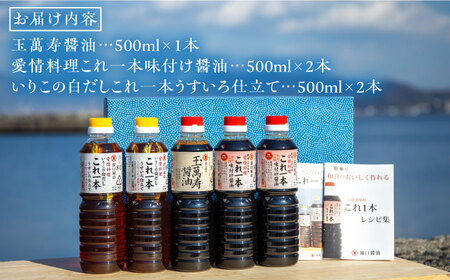 【全12回】味付け醤油の満足セット 濱口醤油[XAA013]