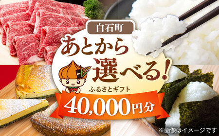 【あとから選べる】佐賀県白石町ふるさとギフト 4万円分 / あとから あとから あとから あとから あとから あとから [IZY011]