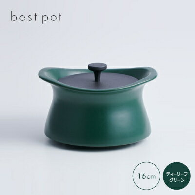 【ふるさと納税】best pot 16cm　ティーリーフグリーン【1131325】