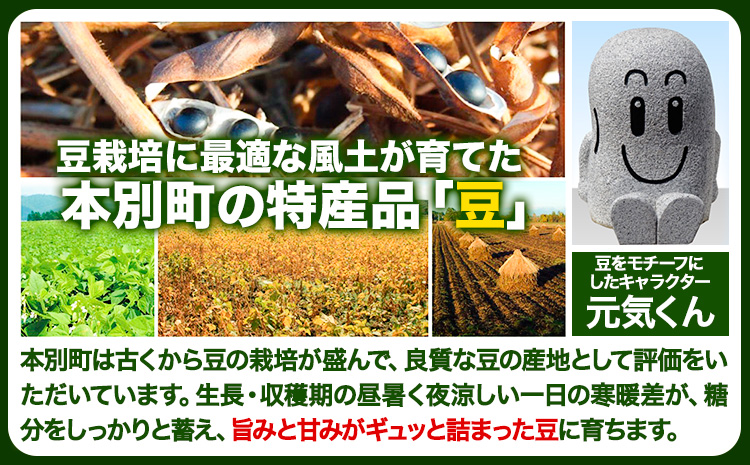 令和5年度産 北海道十勝 本別町産 白目大豆8kg(4kg×2袋) 《60日以内に出荷予定(土日祝除く)》本別町農業協同組合 送料無料 北海道 本別町