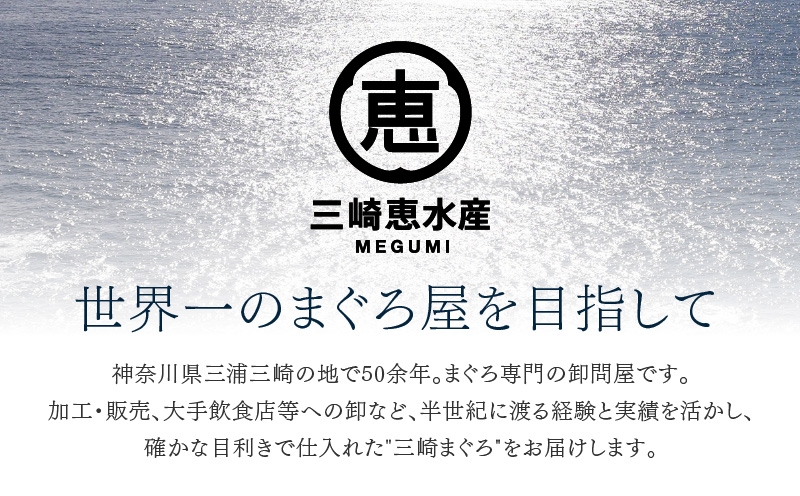 ＜選べる＞天然三崎まぐろ 赤身 ベタミ【7営業日以内に発送 または 配送月が選べる】　M020-040