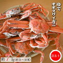 【ふるさと納税】訳あり ゆでオオズワイガニ約7kg(約28～30尾入)[02-1412]※離島・沖縄県不可※ 北海道 浦河 ふるさと納税 オオズワイガニ カニ ゆで 7kg 漁協直送 冷蔵発送 送料無料