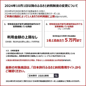 100-82 北海道紋別市　日本旅行　地域限定旅行クーポン30,000円分