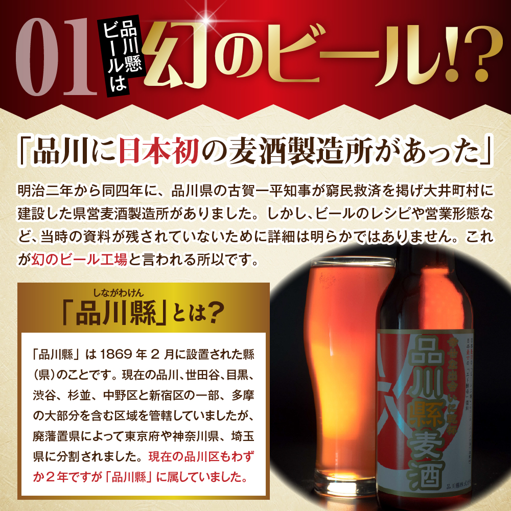 品川縣ビール2本セット