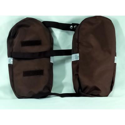 ふるさと納税 高槻市 【TVで紹介!】ランドセル用補助バッグ「サンドセル」 ポケットなし《ブラウン》 |  | 01