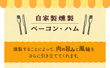 自家製 燻製ベーコンハムセット feliz（フェリス）大村市 Torres手作りハムベーコン工房[ACAB234]