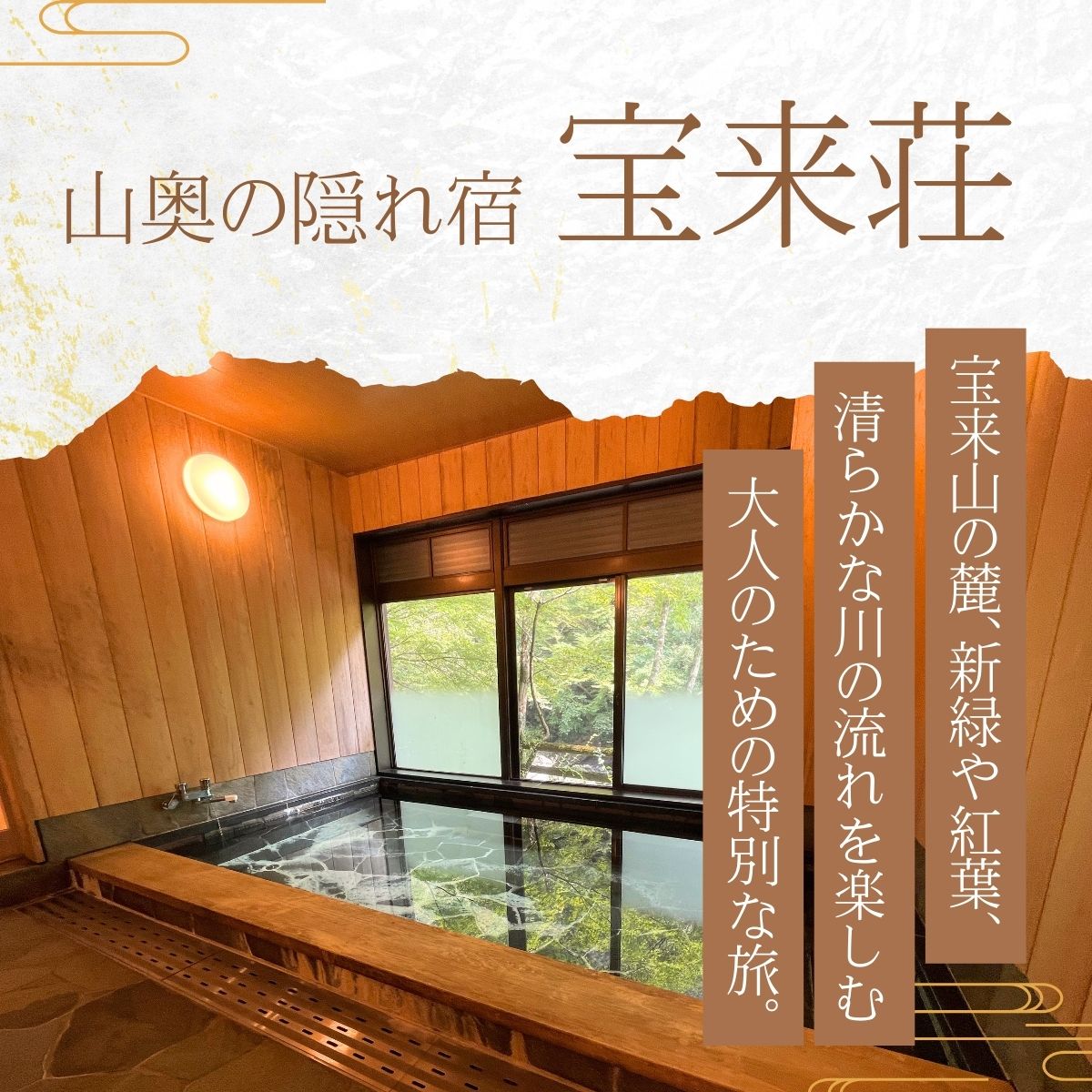 【ふるさと納税】宝来荘ひとり旅 素泊まりプラン（お部屋タイプ：本館和室）素泊まり1名様民宿 旅館 和室 宿 夫婦 カップル 家族 旅行 記念日 誕生日 温泉 紅葉 桜 星空 宿泊券 旅行券 食事 四国 高知 レストラン ふるさと 仁淀川 安居渓谷