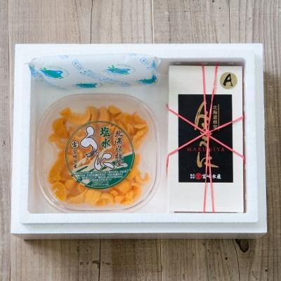 ふるさと納税 根室市 エゾバフンウニ塩水パック、エゾバフンウニ F-65003 |  | 01