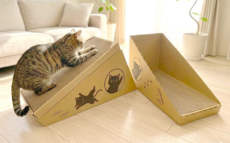 トランス爪とぎ・ダンボール / 爪とぎ 猫用爪とぎ 猫 インテリア ペット ねこ ネコ 愛猫 ペット ペット用品 段ボール ダンボール / 恵那市 / 東濃コアー[AUEZ003]