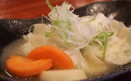 萩・長萩和牛スープ餃子（18個）、萩むつみ豚餃子（24個）※特製みそダレ付